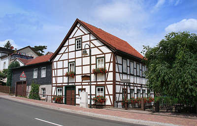 Fachwerksgebäude des Heimatmuseums in Friedrichroda